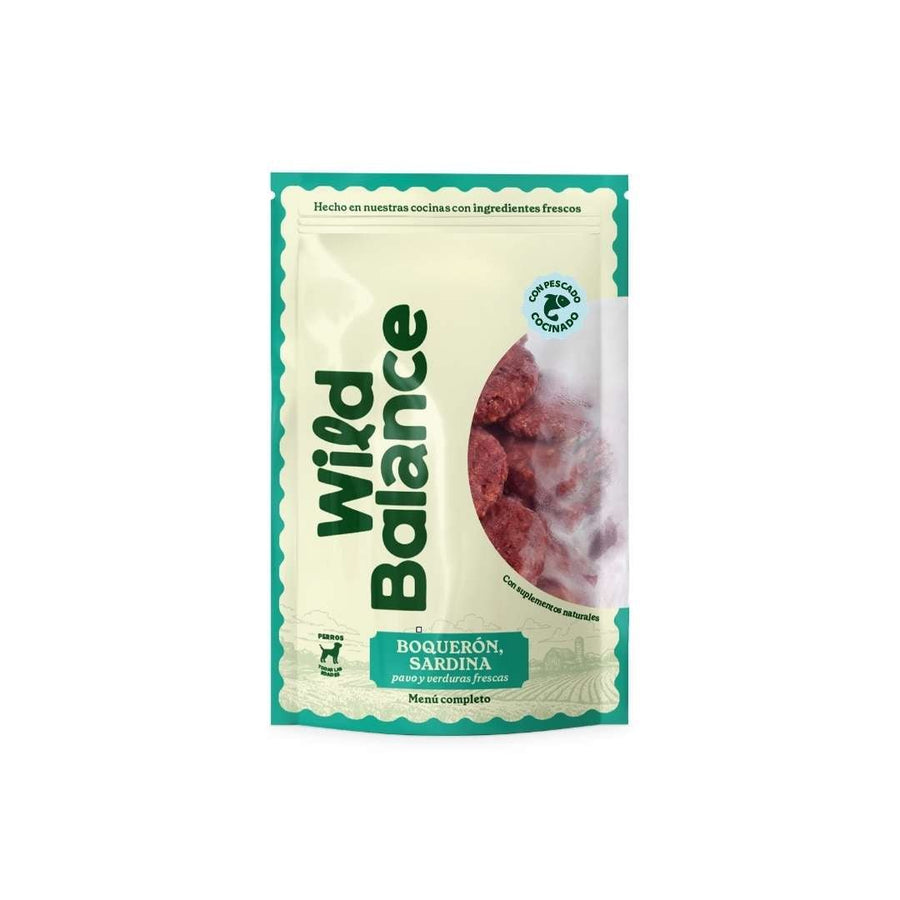 Menú BARF de seitó, sardina i gall dindi 1 kg
