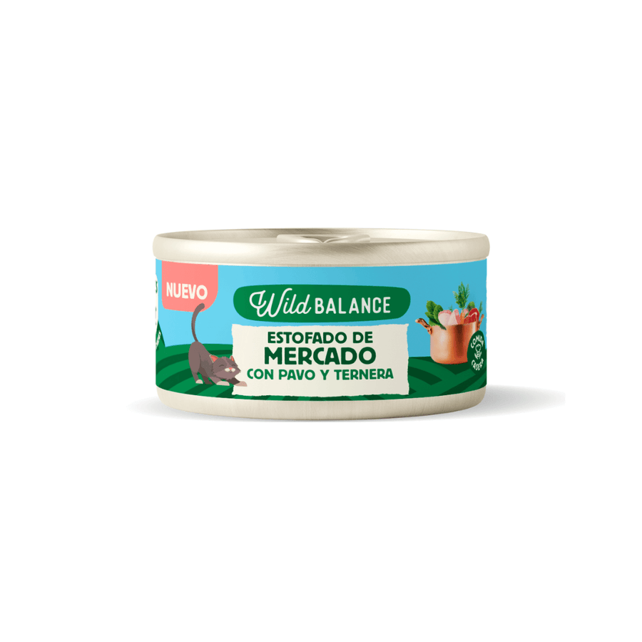 Llauna Receptes del Xef: estofat de mercat per a gats 80 g